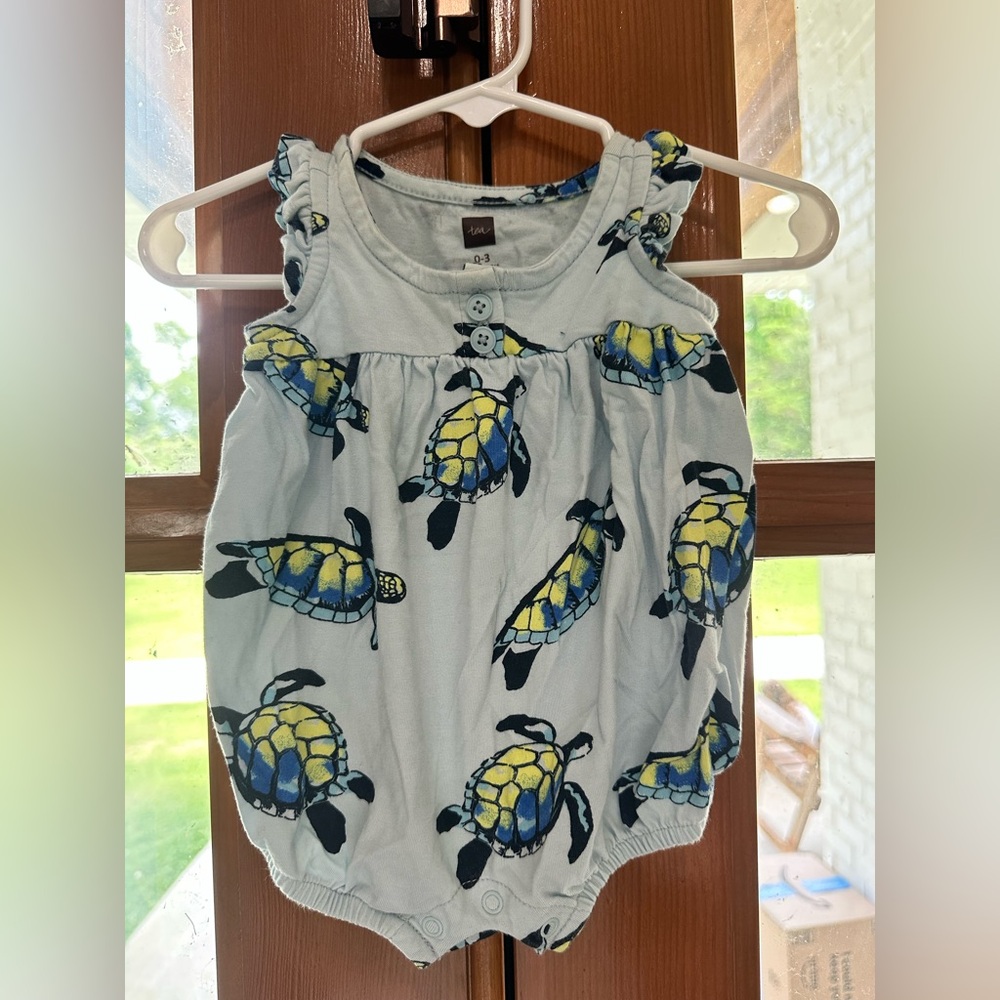 Tea Collection Turtle Print Bubble